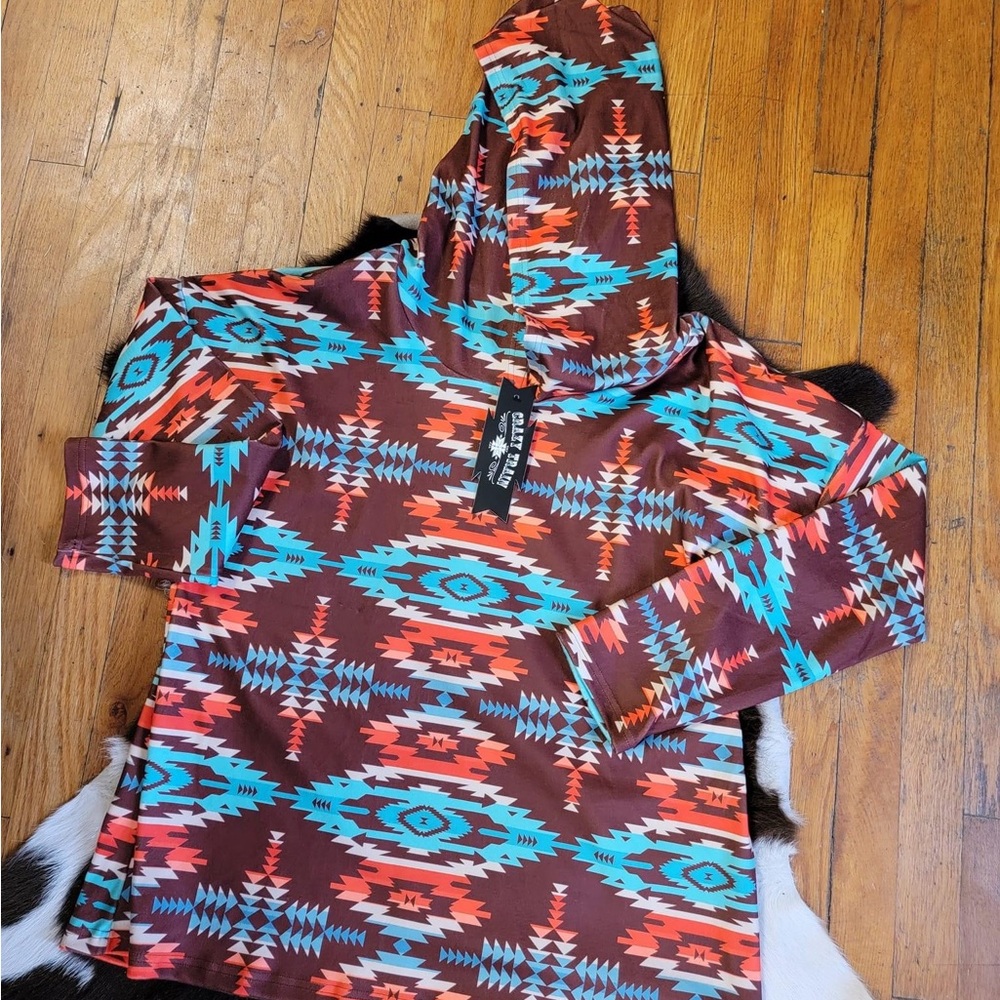 Crazy train pullover